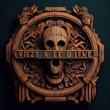 3D model Zero Escape Virtues LaReward game (STL)